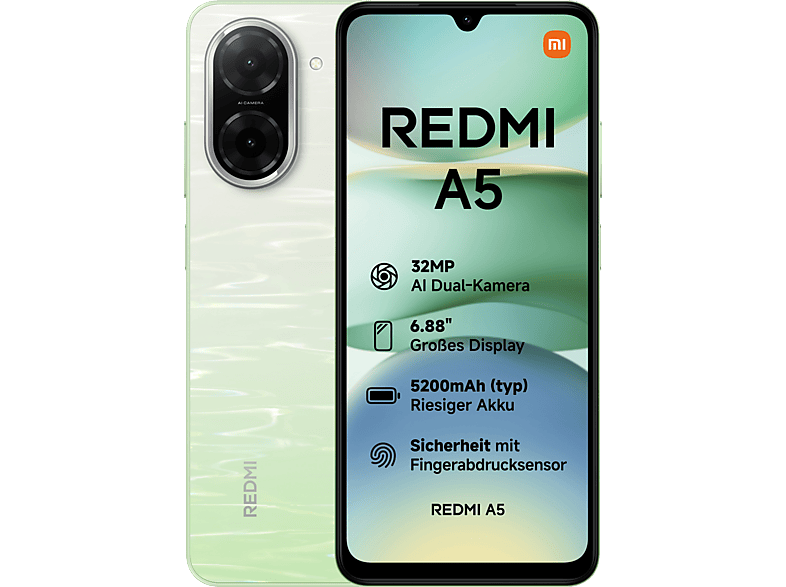 XIAOMI Redmi A5 64 GB Lake Green Dual SIM