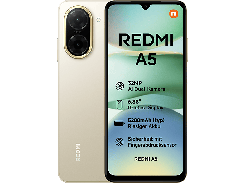 XIAOMI Redmi A5 64 GB Sandy Gold Dual SIM