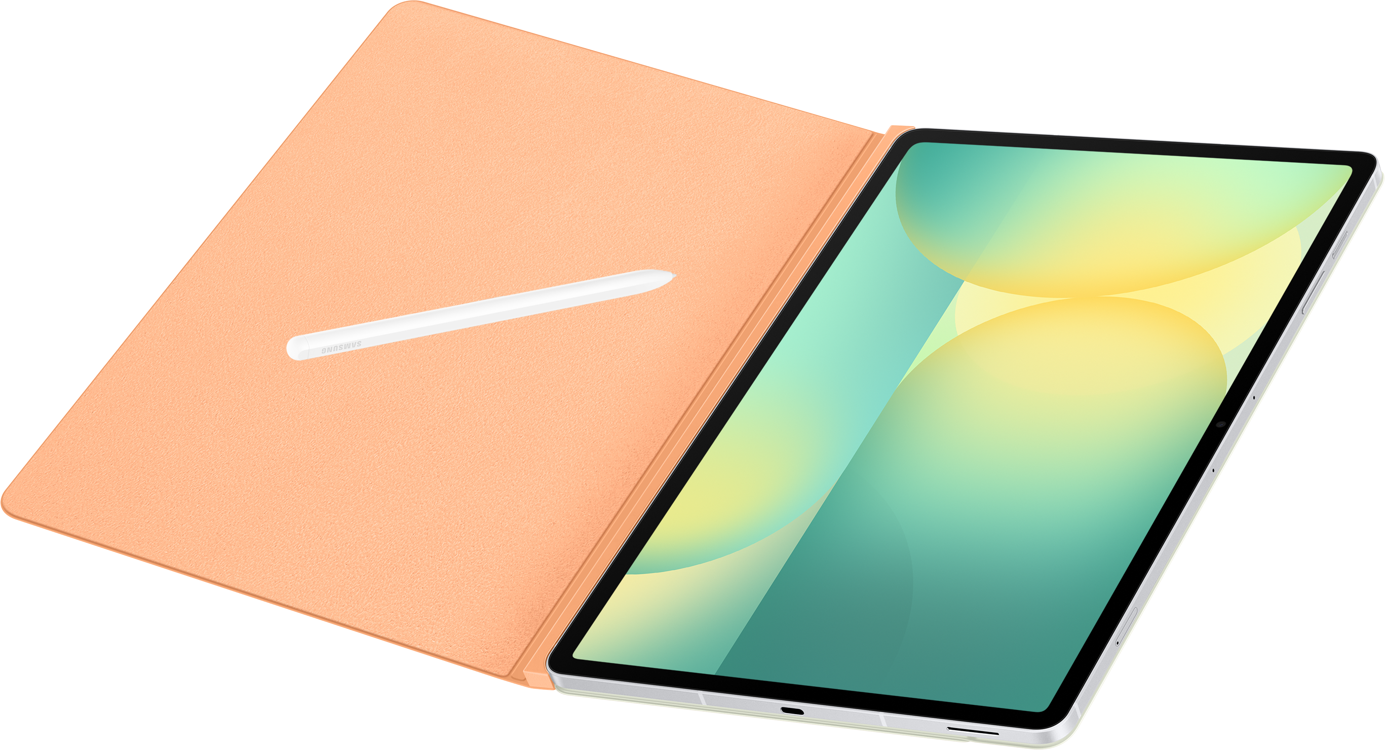 SAMSUNG Smart Book Cover, Bookcover, Samsung, Galaxy Tab S10 FE+, Orange