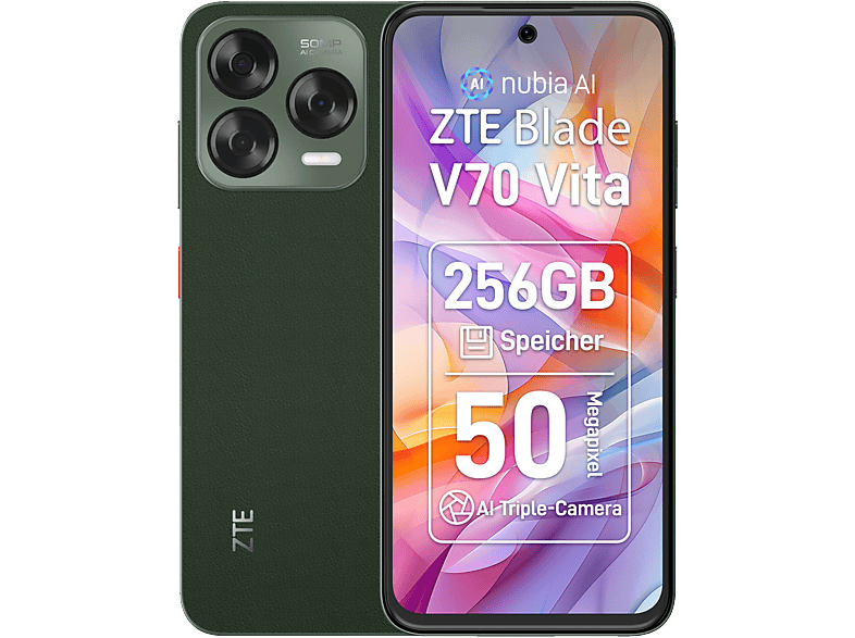 ZTE Blade V70 Vita 256 GB Jade Green Dual SIM