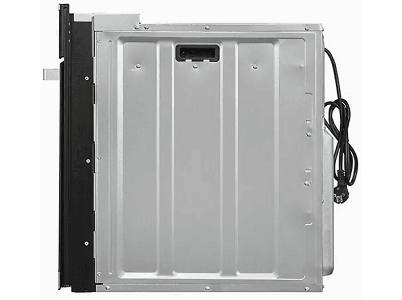 Exquisit EBE76-9-H-020 Backofen (76 l, Inox, 595 mm breit, A)