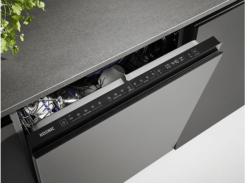 KOENIC KDW 6051 A FI XXL Geschirrspüler (vollintegrierbar, 595 mm breit, 43 dB (A), A)