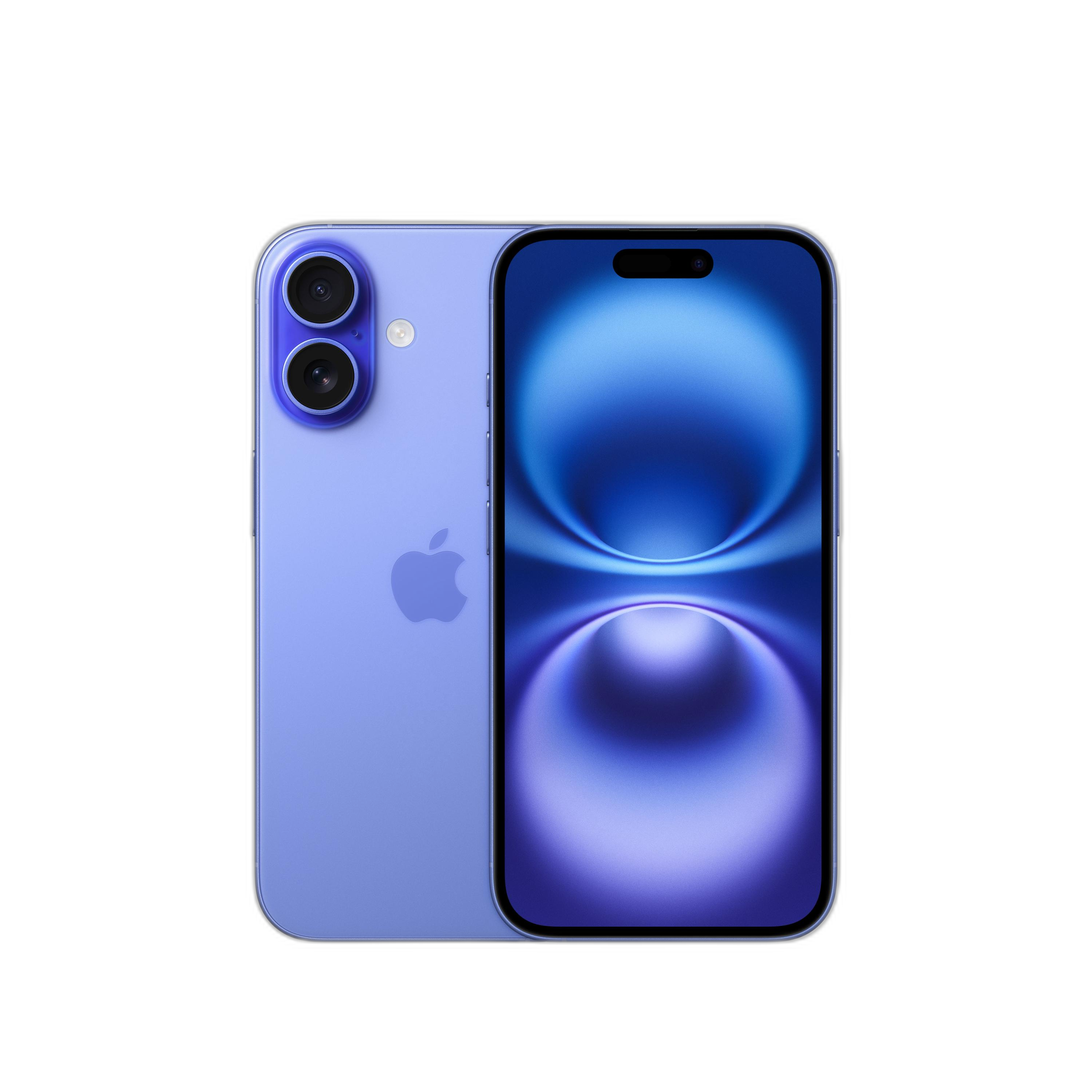APPLE iPhone 16 Plus, Azul ultramar, Móvil iOS, 256 GB, 8 GB RAM