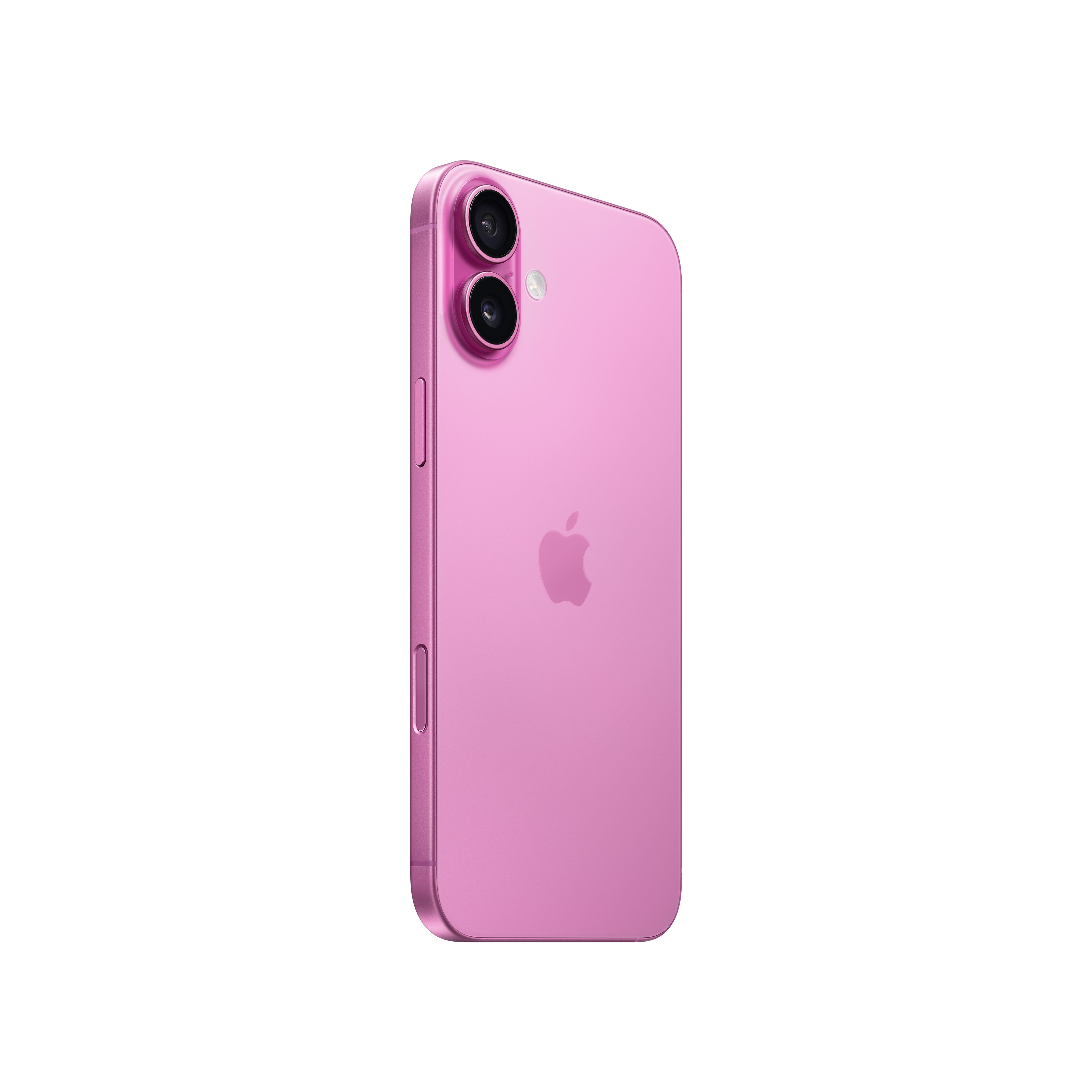 Primer plano de la esquina de la pantalla de un teléfono con cámara y botón.