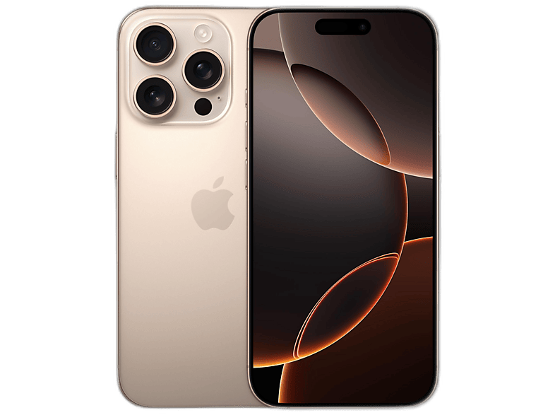 Apple iPhone 16 Pro, Titanio Desierto, 128 GB, 5G, 6.3  OLED Super Retina XDR, Chip A18 iOS