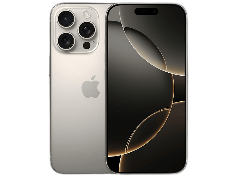Apple iPhone 16 Pro, Titanio Natural, 256 GB, 5G, 6.3  OLED Super Retina XDR, Chip A18 iOS
