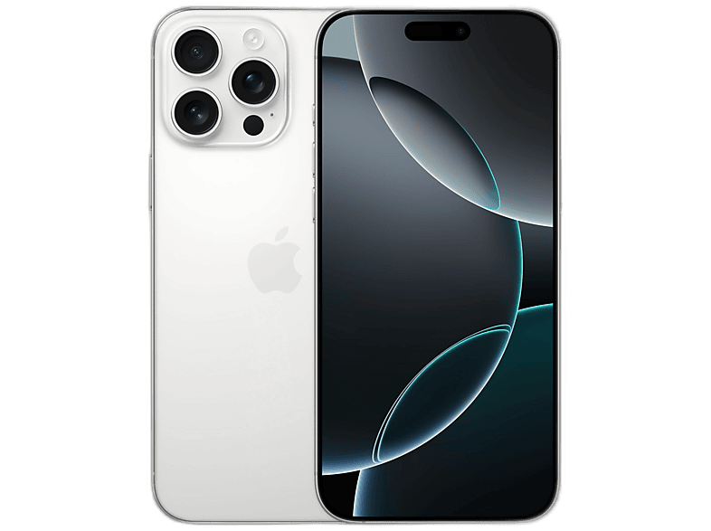 Apple iPhone 16 Pro Max, Titanio Blanco, 256 GB, 5G, 6.9  OLED Super Retina XDR, Chip A18 Pro, iOS