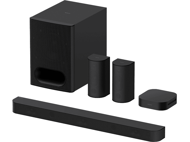 SONY BRAVIA Theatre System 6, Home Entertainment-System (5.1-Kanal/Dolby Atmos®/DTS:X™), Schwarz
