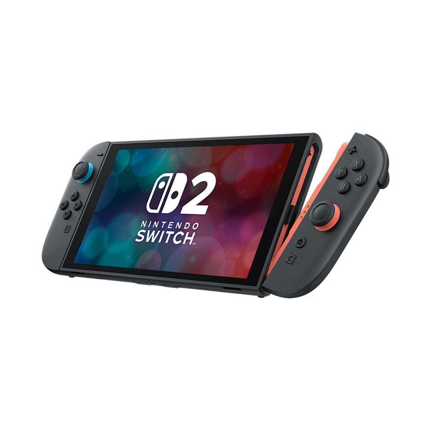 Console Nintendo Switch con joy-con staccati.