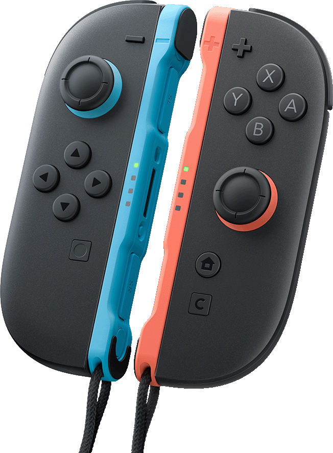 NINTENDO Joy-Con 2 Controller Hellblau/Hellrot für Nintendo Switch