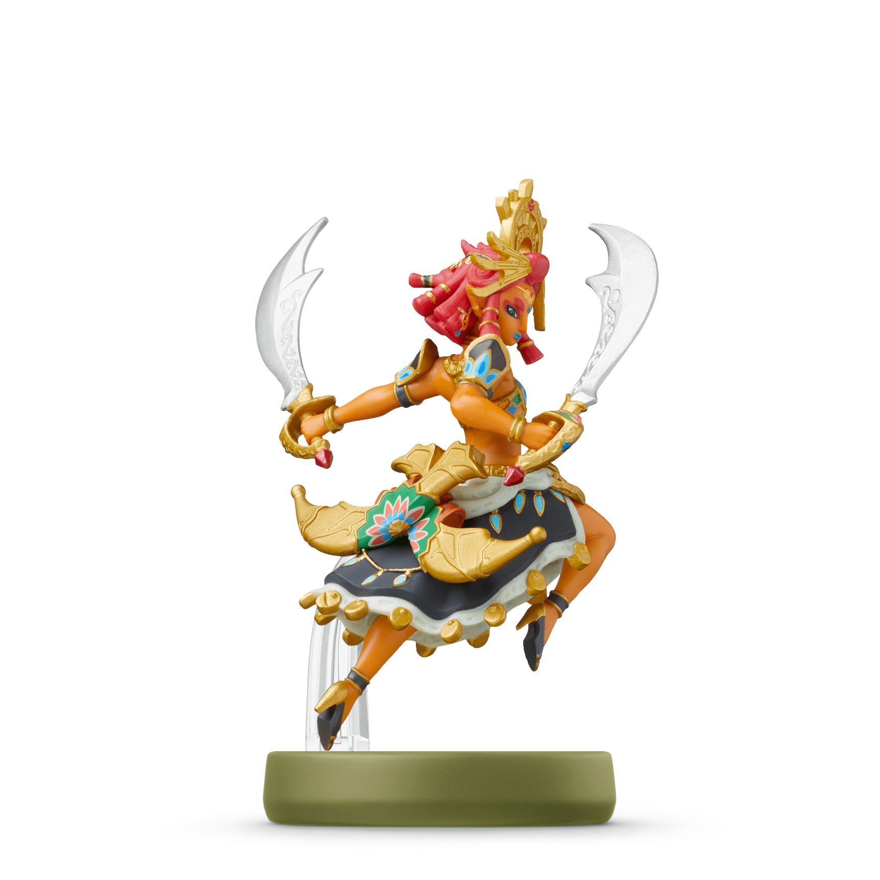 Eine farbenfrohe Figur eines Charakters aus dem Spiel 'The Legend of Zelda'.