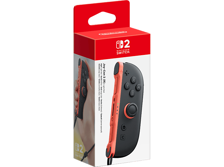 Nintendo Joy-Con 2 Controller Hellrot für Nintendo Switch 2 — Foto 3 von 4