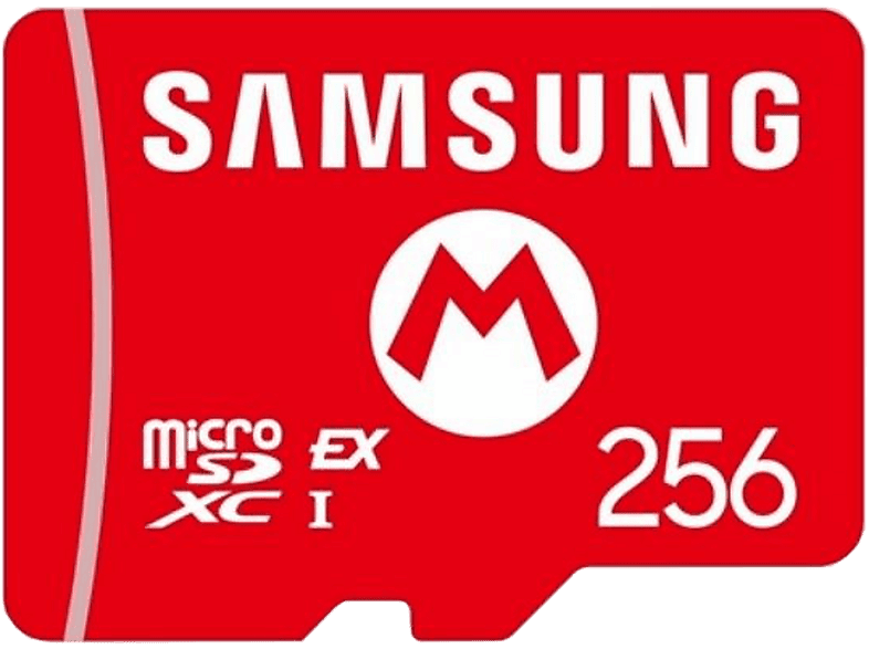 NINTENDO SAMSUNG microSDXC EXPRESS, Speicherkarte, Rot