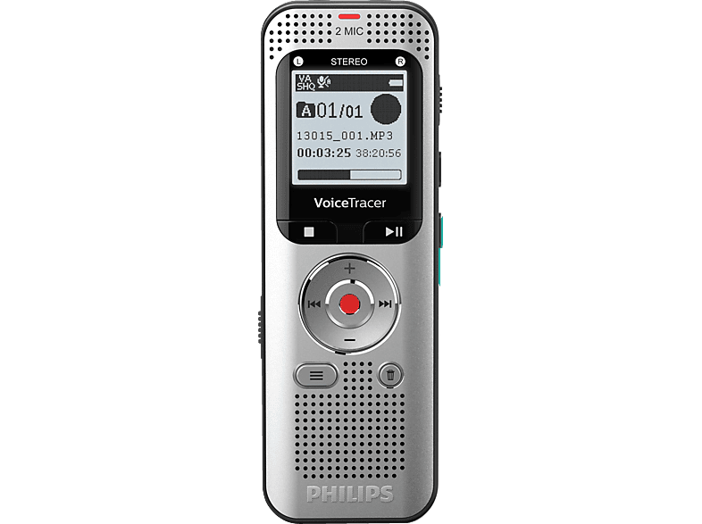 PHILIPS DVT2015 VoiceTracer Audiorecorder — Foto 4 von 5