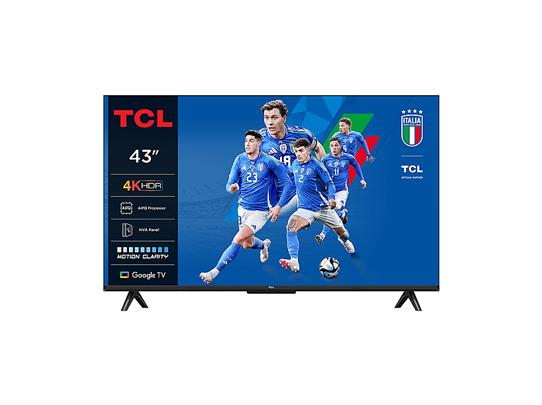 TCL 43P6K TV Led, 43", UHD 4K
