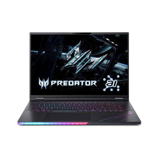 Acer Predator Helios 18 AI PH18-73-95WR PC Portable Gamer 18", Intel Core Ultra 9, 64 Go RAM, 3 To SSD, GeForce RTX 5080
