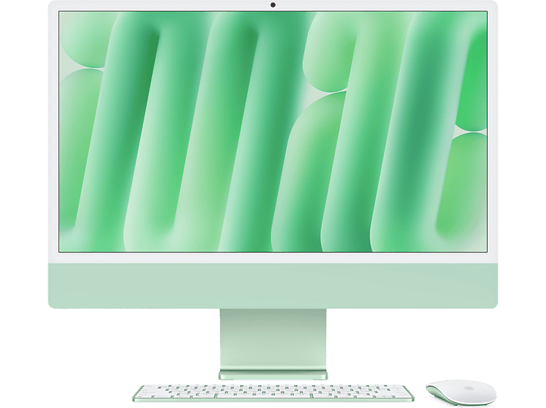 Apple iMac (2024) 24 Retina 4.5K, Chip M4, CPU de 10 núcleos, GPU 16GB RAM, 256 GB SSD, Gigabit Ethernet, Verde