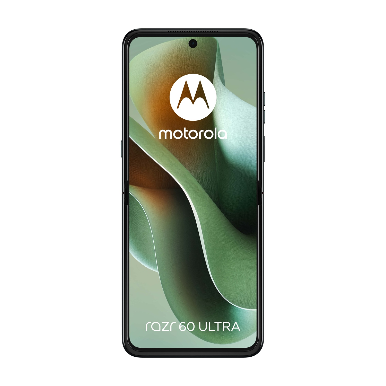 Smartphone Motorola Razr 60 Ultra. Mostra la parte anteriore con logo Motorola centrato.