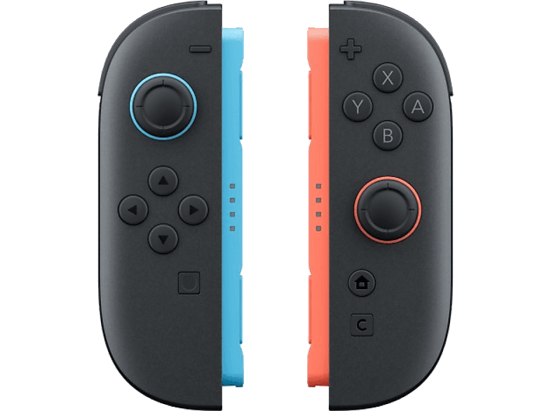 Mando Nintendo Switch 2 - Joy-Con Set, Para 2, Vibración HD Sensor de ratón, Azul y Rojo