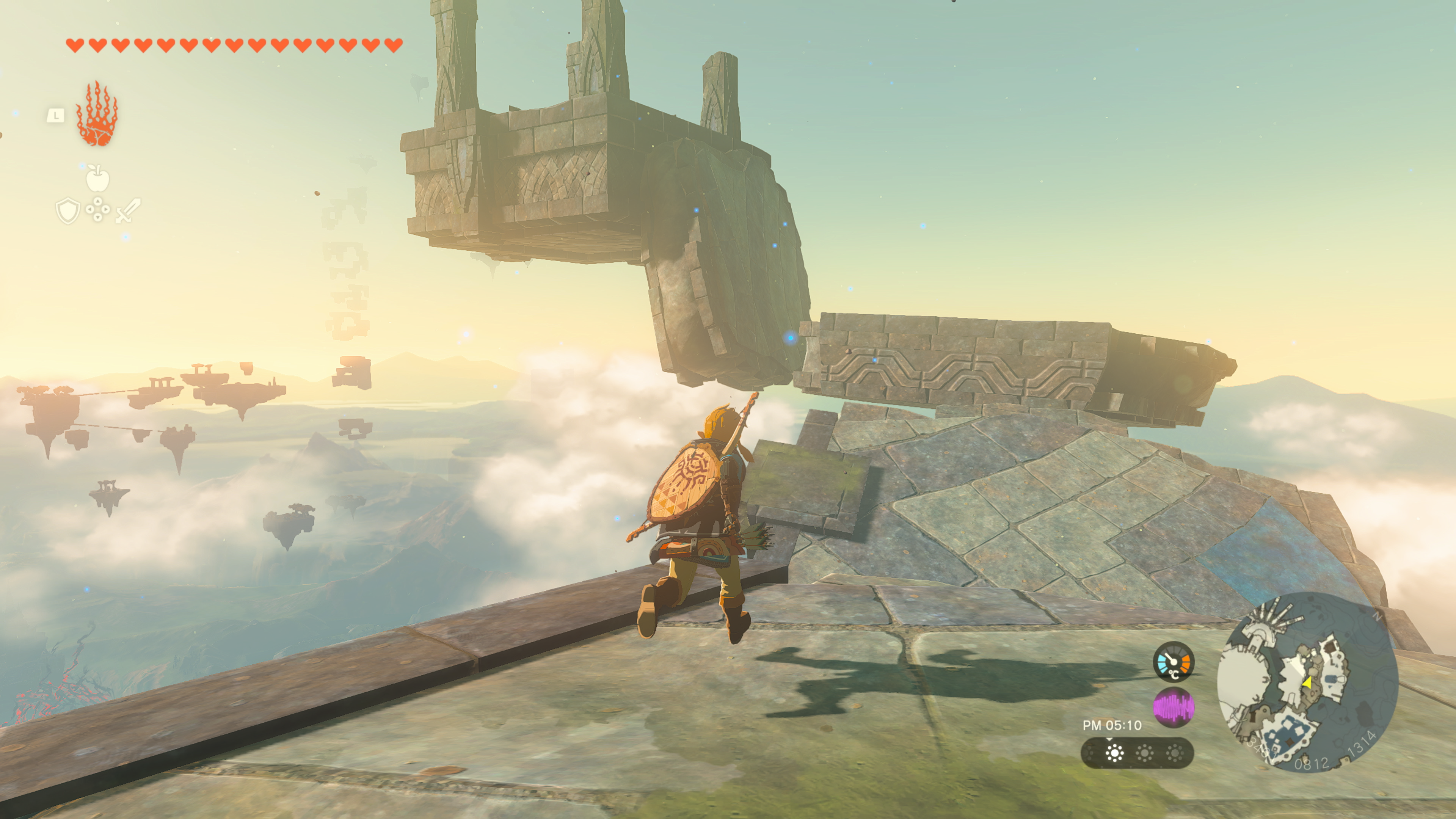 Eine Szene aus dem Spiel 'The Legend of Zelda: Breath of the Wild'.