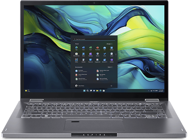 Acer Aspire Spin 14 Asp14-52mtn-70vh – Inch Core™ Ultra 7 155u 32 Gb 1 Tb Geen Grafische Kaart