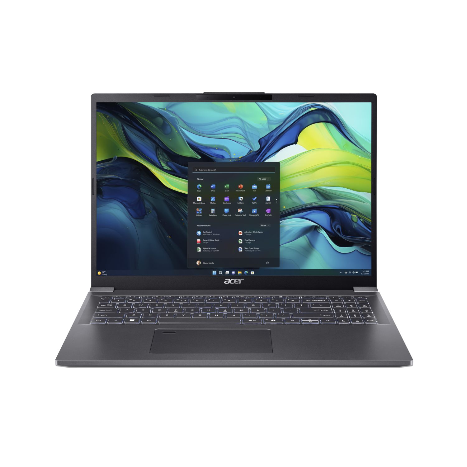 Acer Aspire 16 A16-71m-7138 - Inch Core'¢ Ultra 7 155h 32 Gb 1 Tb Arc'¢ Onboard Graphics