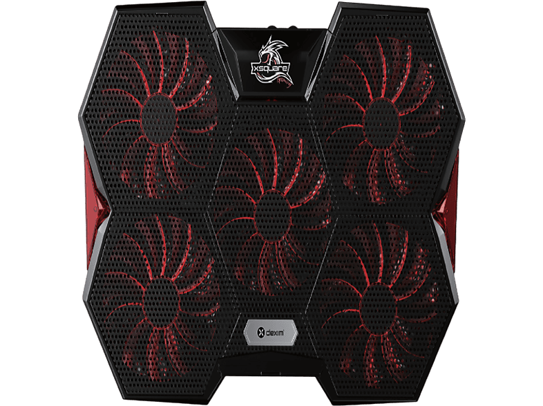 DEXIM Gaming Laptop Soğutucu Siyah