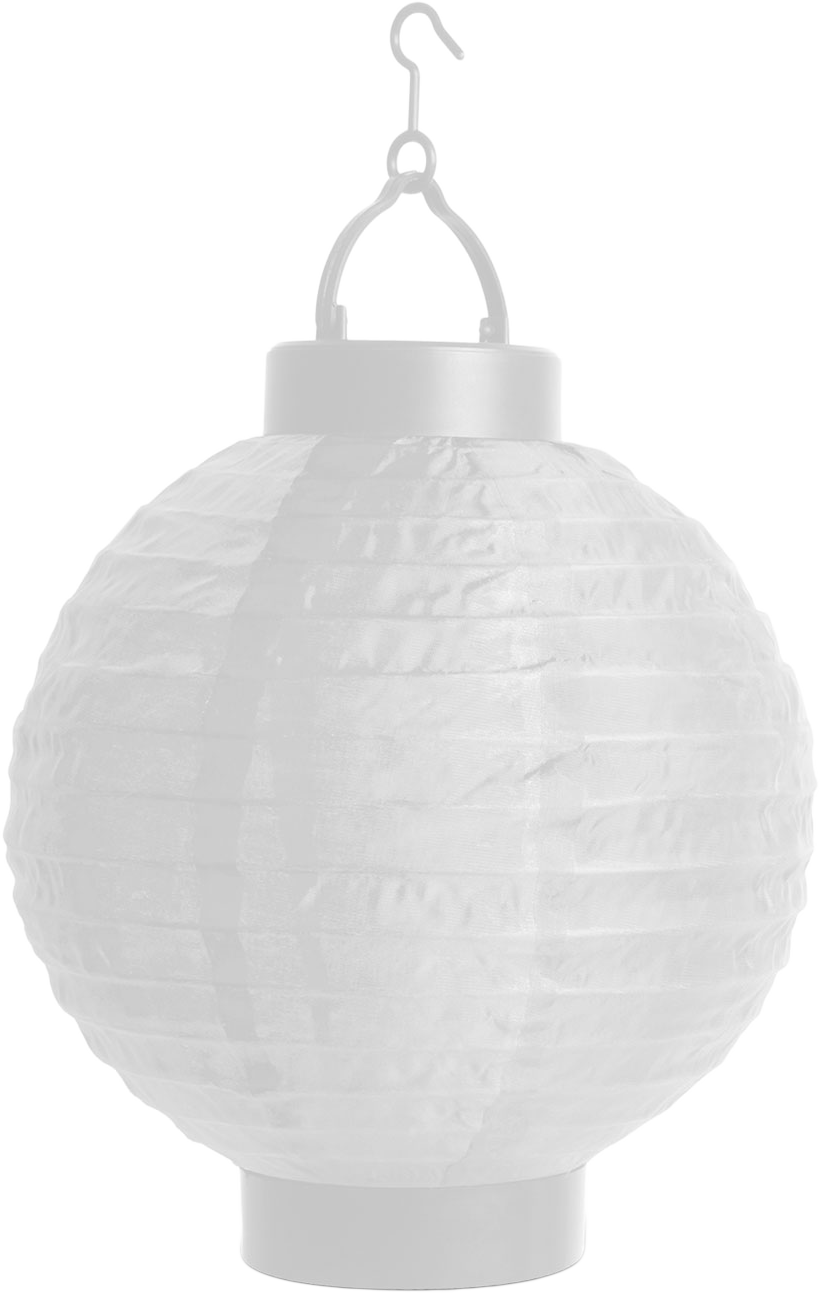 FAMILY PARTY Lampion -LED-es, 20 cm, fehér (11399WH)