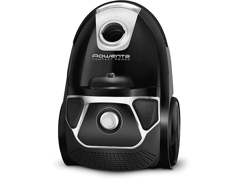 Rowenta RO3945 Compact Power Staubsauger (69 dB(A), maximale Leistung: 900 Watt, Schwarz) — Foto 2 von 5
