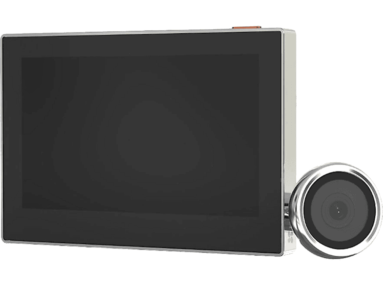 Mirilla inteligente - Ezviz HP2, Pantalla a Color de 4,3", 32 mm Diámetro, Gris