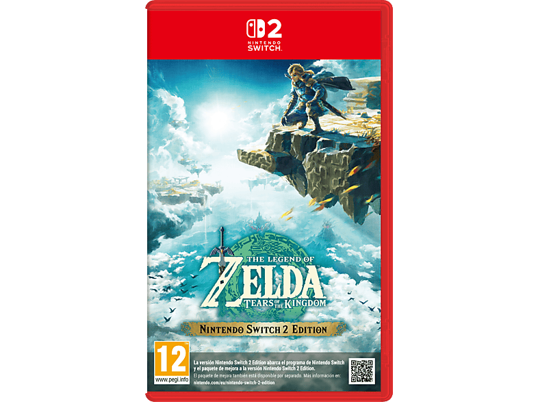 Nintendo Switch 2 The Legend of Zelda: Tears the Kingdom. Edición