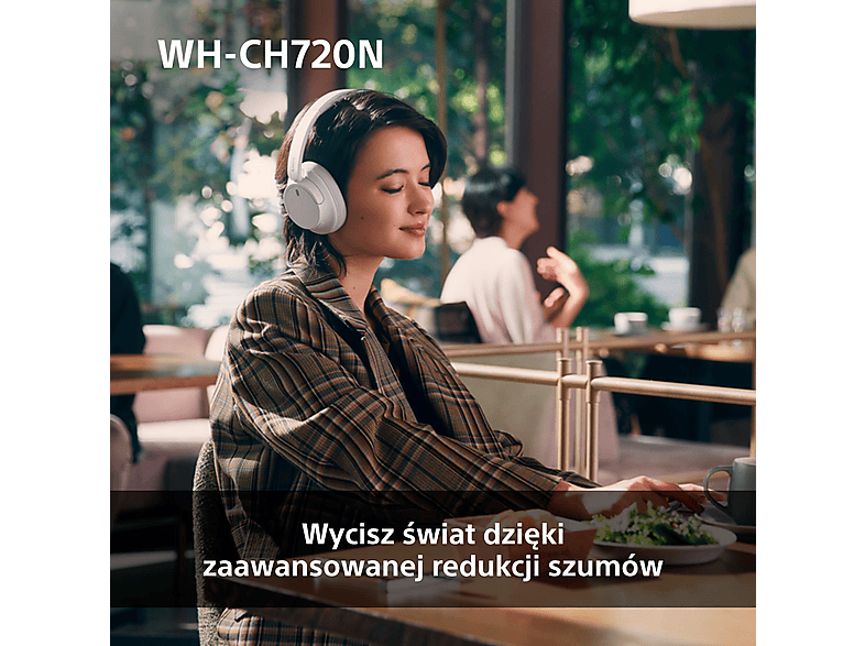 Sony WH-CH720N – bezprzewodowe słuchawki z systemem redukcji hałasu – zdjęcie 2