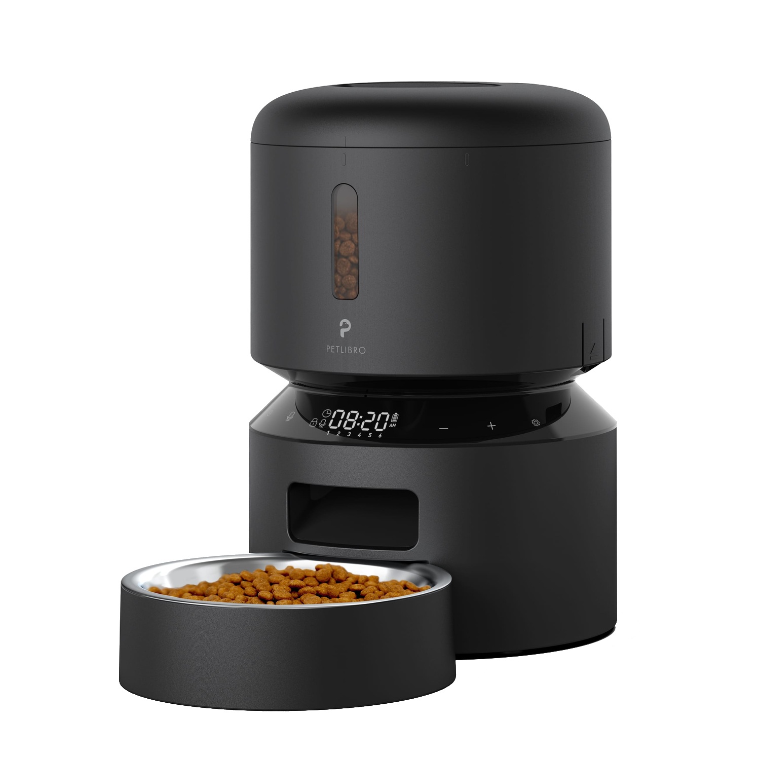 Petlibro Granary Automatic Feeder 3l Black Voedsel Dispenser afbeelding