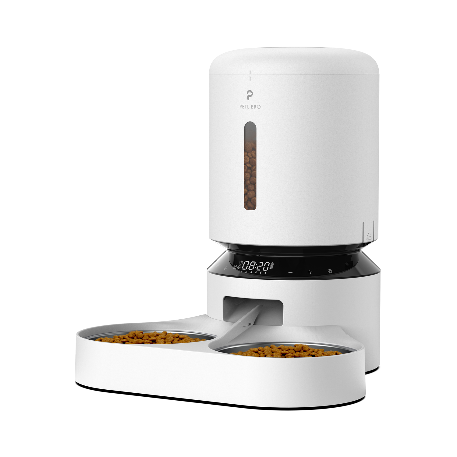 Petlibro Granary Dual Food Tray 5l White Voedsel Dispenser afbeelding