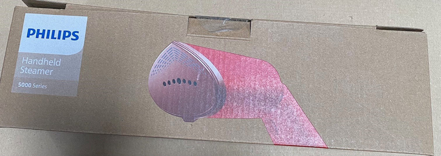 OUTLET Parownica do ubrań PHILIPS STH5020/40 Seria 5000 Czerwony 1400 W, 0.24 g/min Czerwony