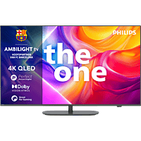 MediaMarkt PHILIPS 50PUS9000 4k QLED Ambilight TV 50 inch (The One) (2025) aanbieding