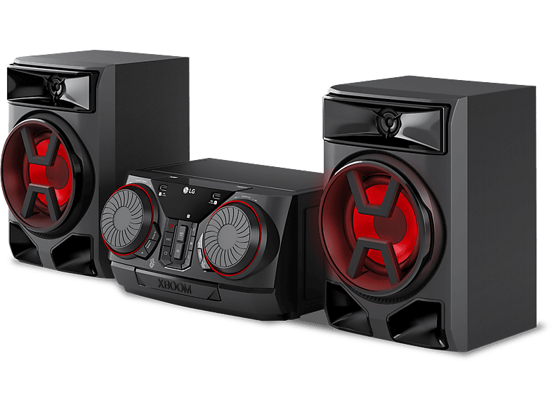 LG X BOOM CK43N, 300 W, 2x USB, Bluetooth, Negro