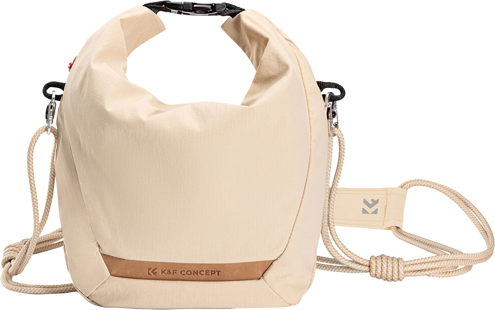 K&F Urban Wander 11, 5L, fotós oldaltáska, bézs