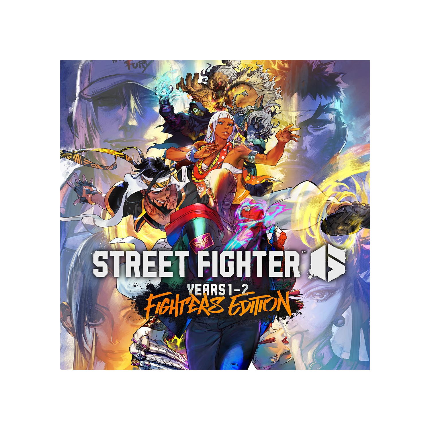 The cover of a Street Fighter game.