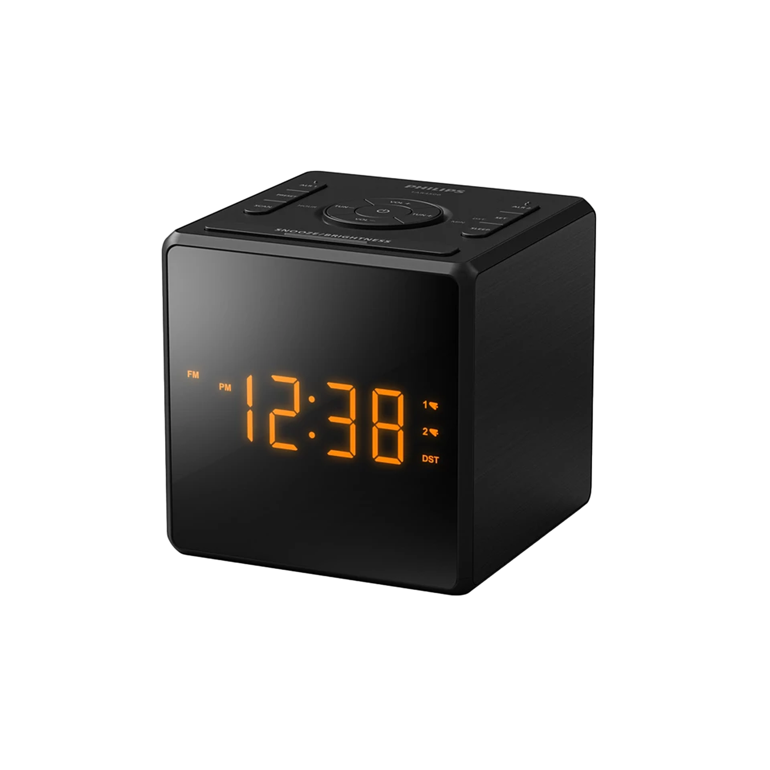 Philips Tar4500/10 Wekkerradio Zwart