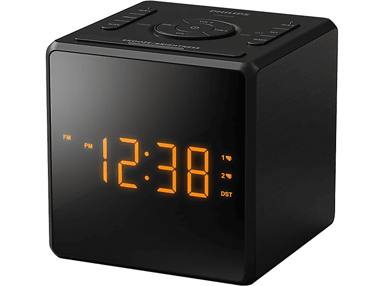 Philips Tar4500/10 Wekkerradio Zwart afbeelding