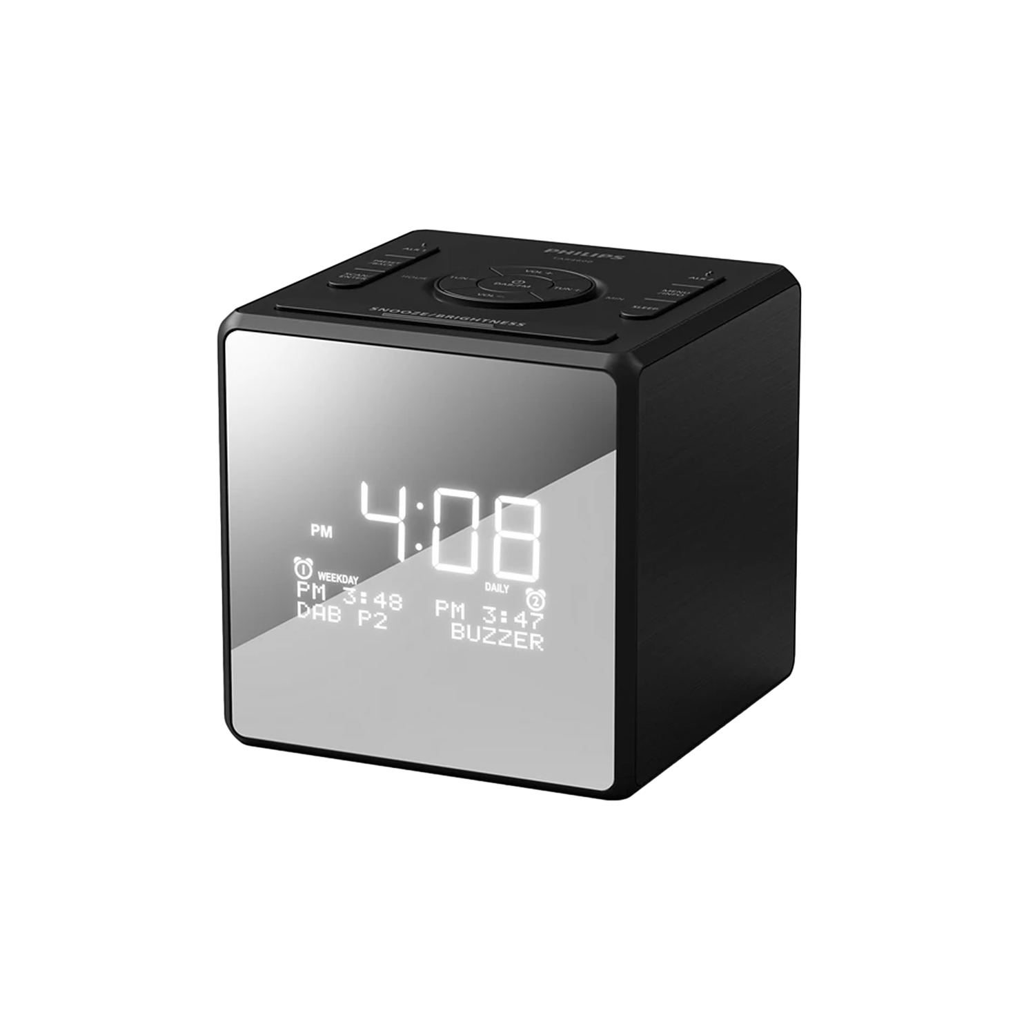Philips Tar4600/10 Dab+ Wekkerradio Zwart
