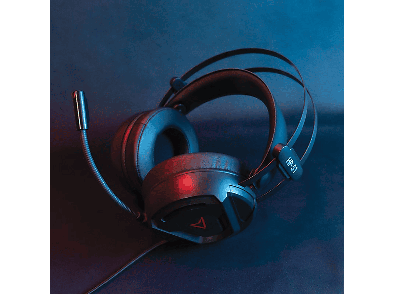 Słuchawki SteelPlay HP-51 Czerwone (1725-uniw) – zdjęcie 3