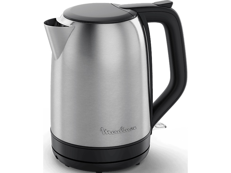 Hervidor de agua - Moulinex Subito 5 BY5S0D, 2400W, 1.7l, Diseño compacto, Filtro extraíble, Indicador una taza, Inox