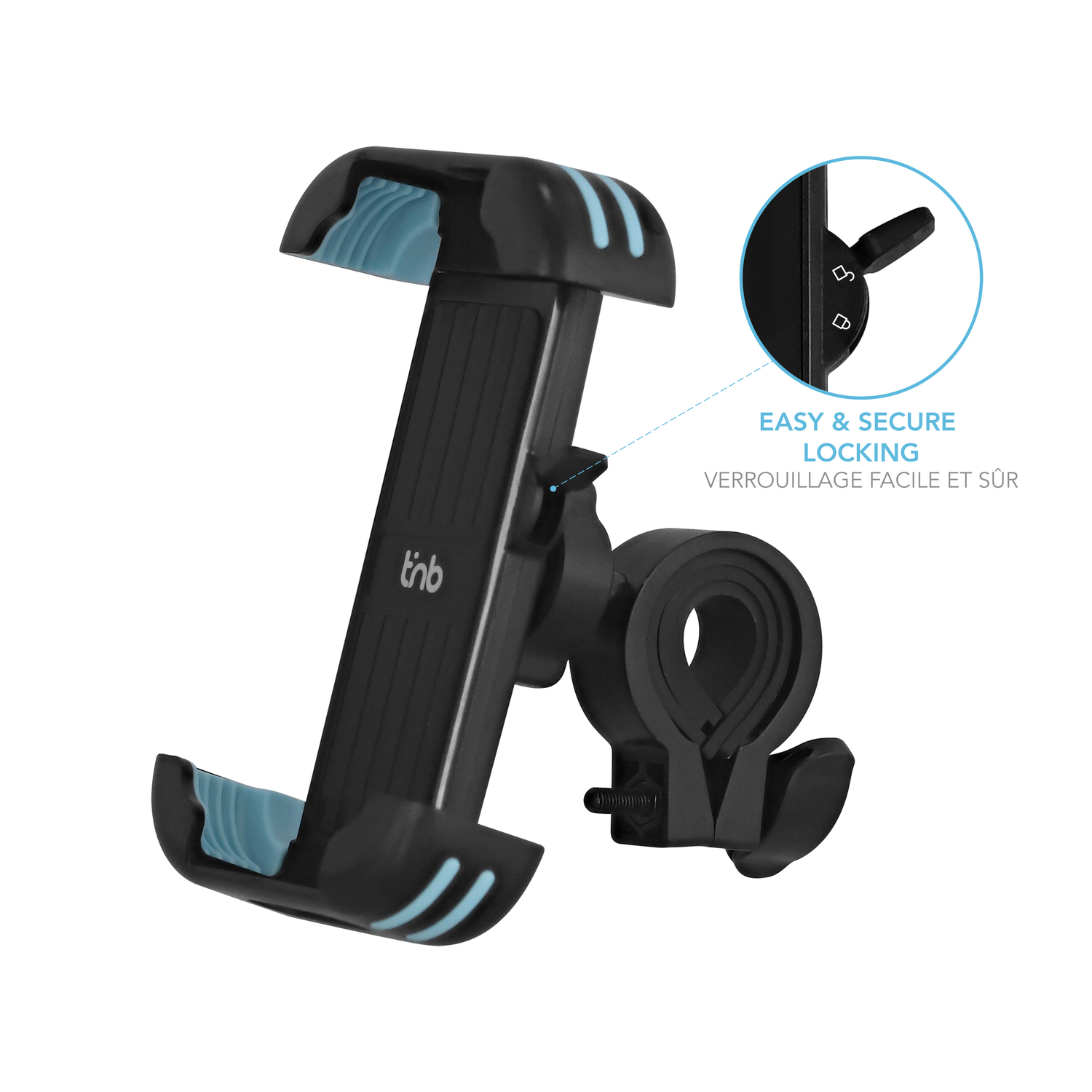 TNB UMBIKE6 Telefoonhouder Zwart