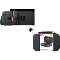 MediaMarkt NINTENDO Switch 2 - Spelconsole + QWARE Beschermhoes Zwart Bundel 256 GB aanbieding