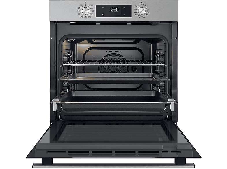 BAUKNECHT BBA285HU1I, Einbaubackofen (Einbaugerät, 71 l, 595 mm breit)