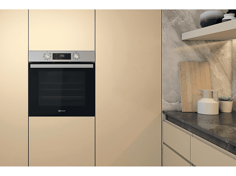 BAUKNECHT BBA285HU1I, Einbaubackofen (Einbaugerät, 71 l, 595 mm breit)