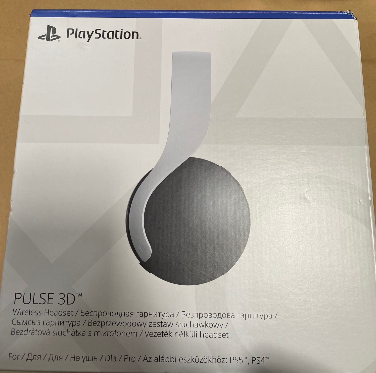 OUTLET Zestaw słuchawkowy SONY Pulse 3D Wireless Headset Biało-czarny