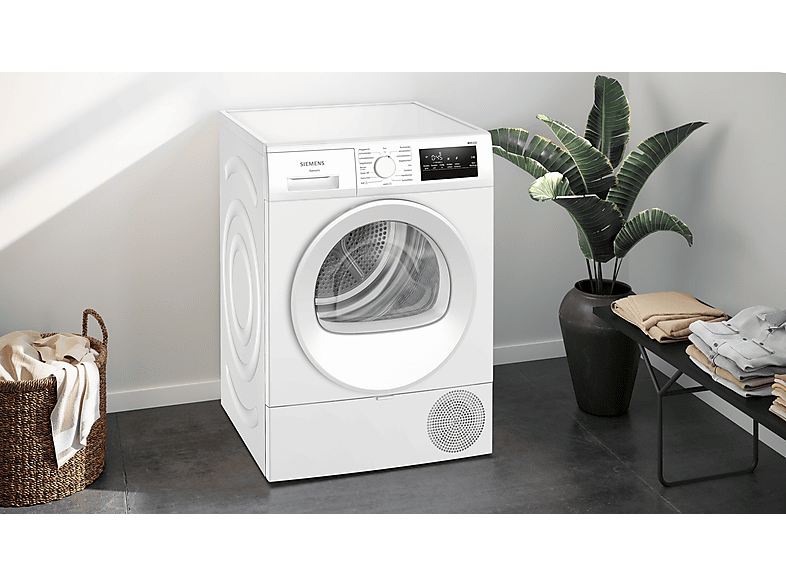 SIEMENS WT45HVA4 Wärmepumpentrockner iQ300 (8,0 kg, Weiß)